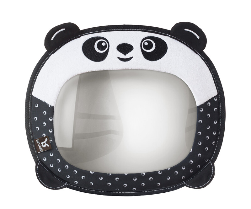 BENBAT - Gyermek autós tükör Travel Friends panda 0hó+