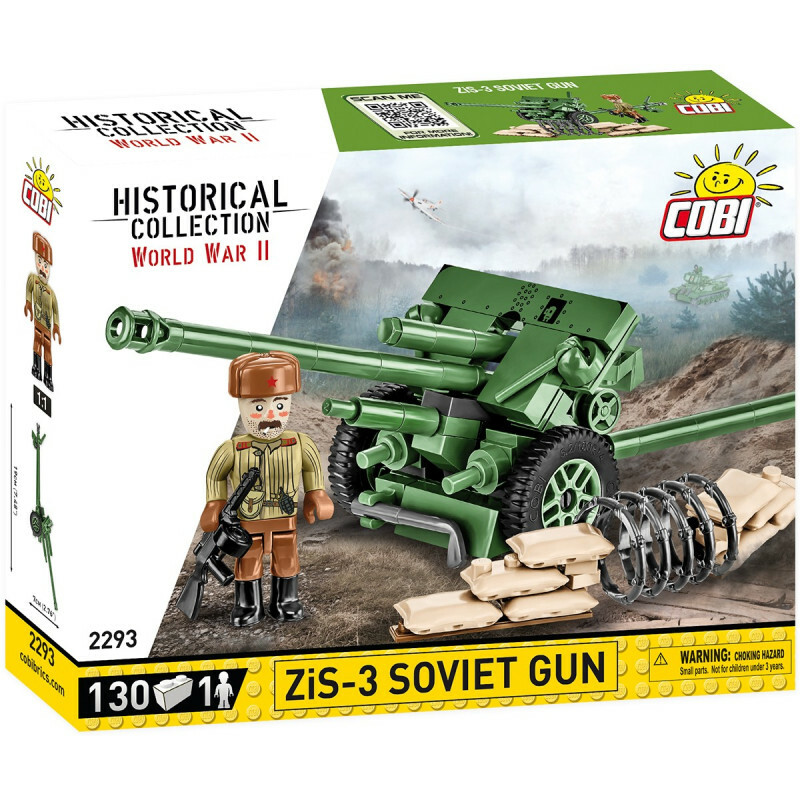 COBI - 2293 II WW ZiS 3 szovjet fegyver
