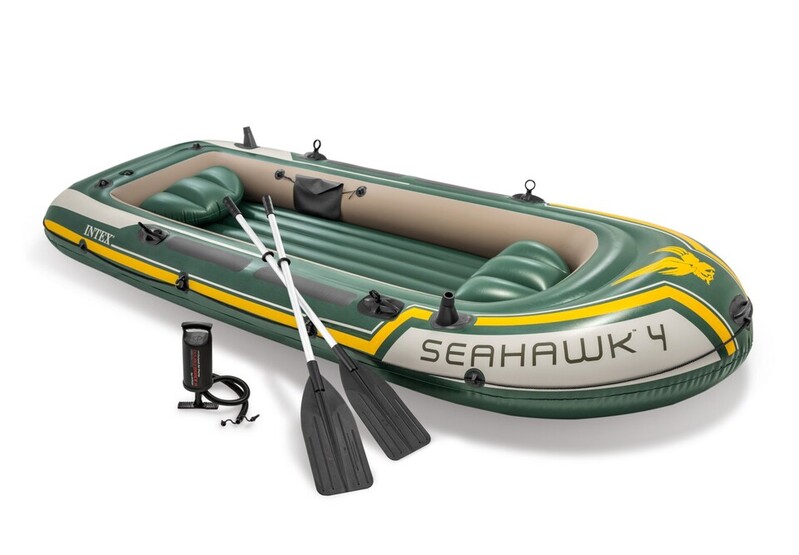 INTEX - 68351 csónak Seahawk 4 Set 351cm
