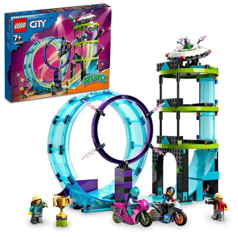 LEGO - City 60361 A legőrültebb kaszkadőr kihívás