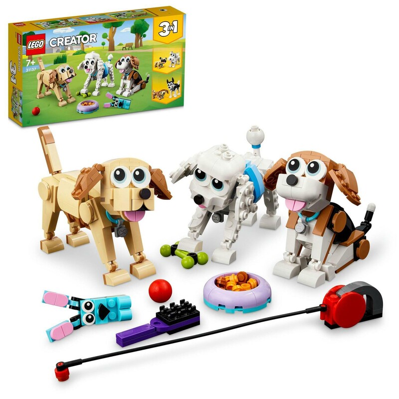 LEGO - Creator 3 az 1-ben 31137 Aranyos kutyák