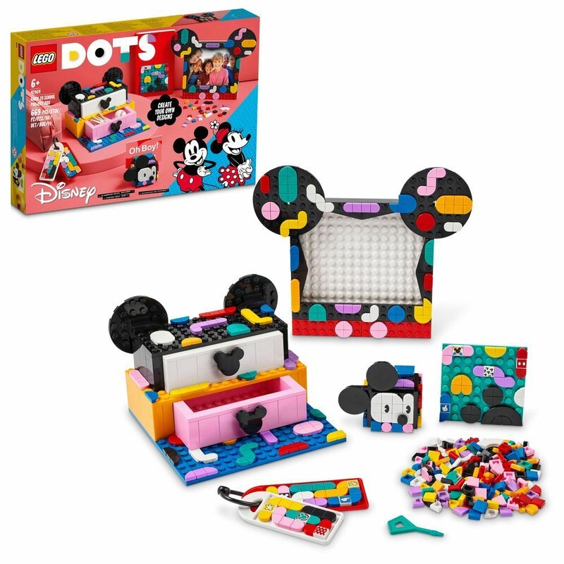 LEGO - DOTS 41964 Iskolai doboz Miki egér és Minnie egér