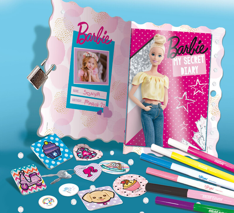 LISCIANI - Barbie titkos naplója díszítéssel