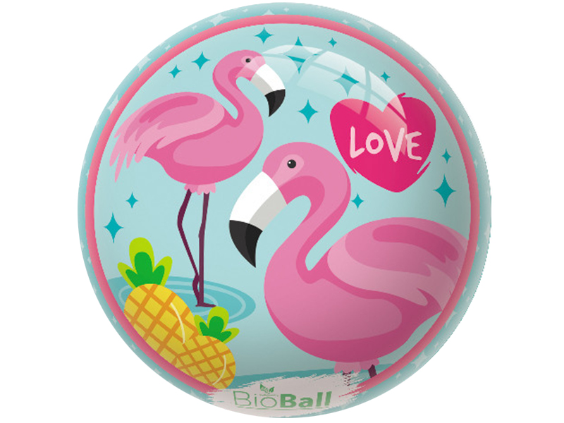 MONDO - Felfújható labda flamingó 23 cm BIO BALL