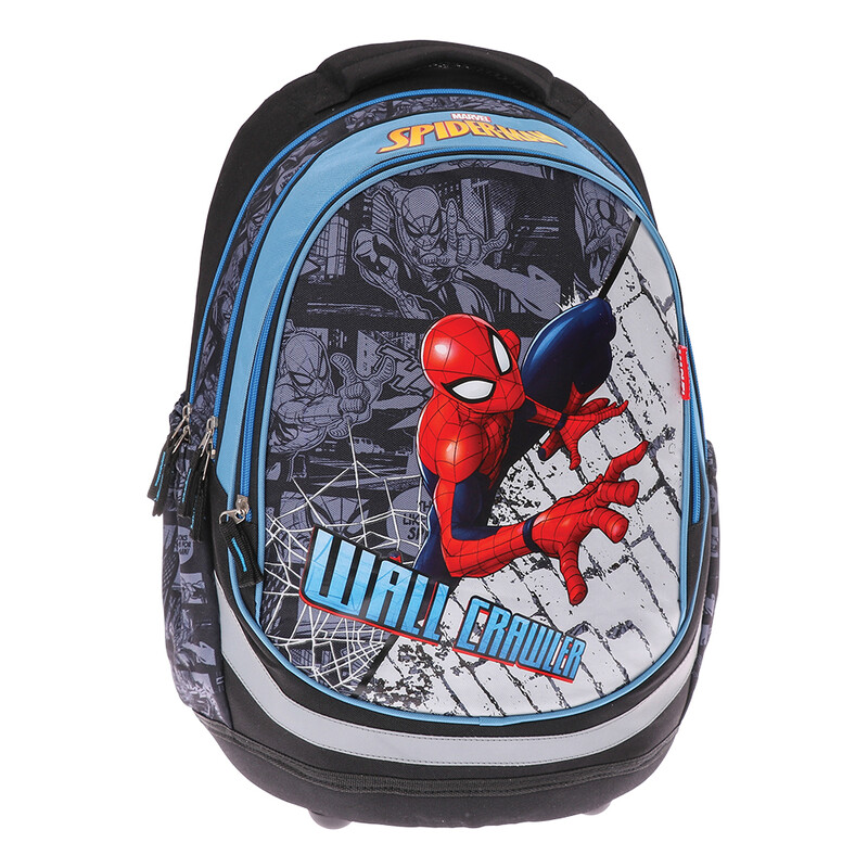 PLAY BAG - Iskolai hátizsák SEVEN anatómiai - Spider Man WALL CRAWLER