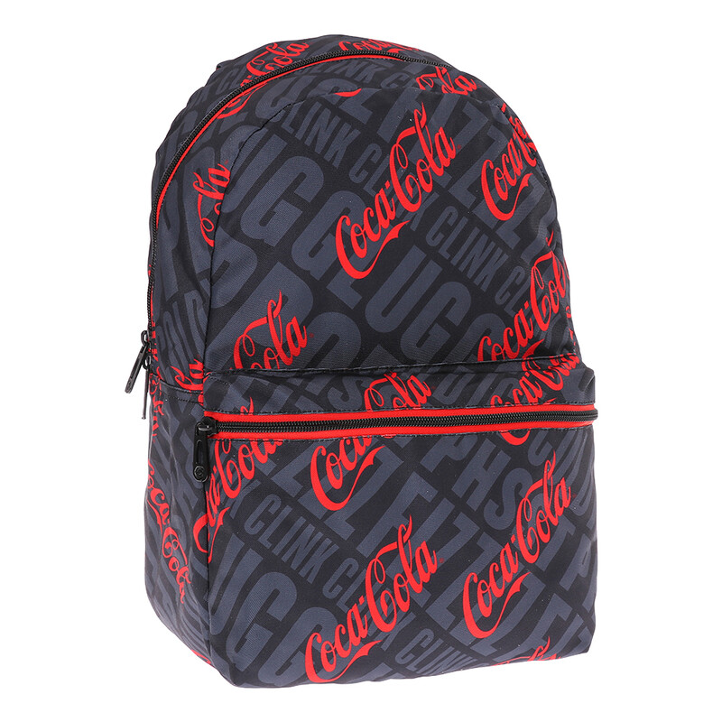 PLAY BAG - Iskolai hátizsák XPACK - Coca Cola FEKETE