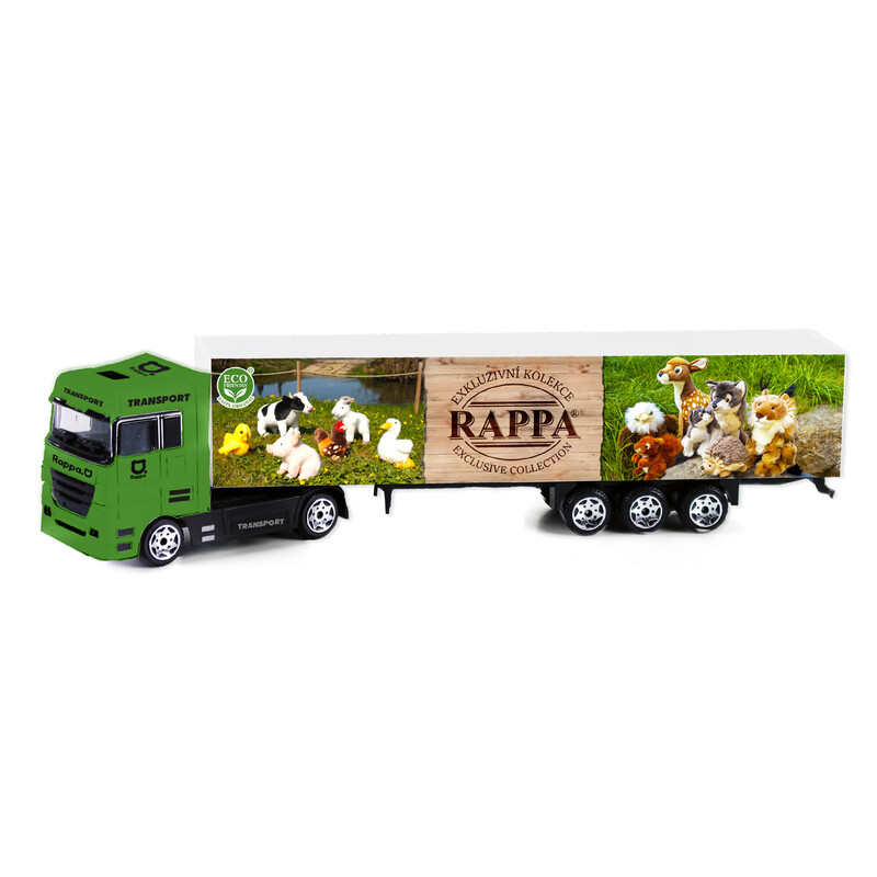 RAPPA - Autó teherautó exkluzív plüss