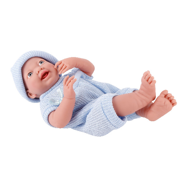 RAPPA - Baby baba 38 cm kék