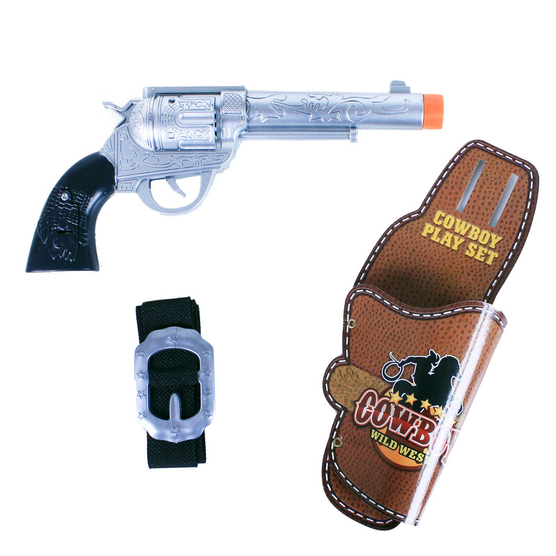 RAPPA - Cowboy pisztoly pisztolytáskában hanggal