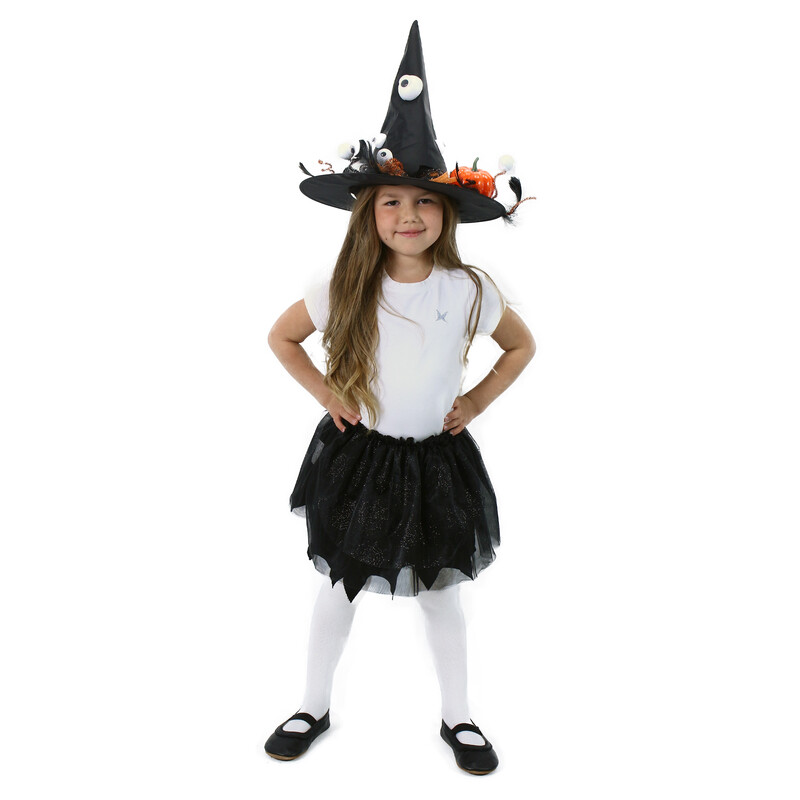 RAPPA - Gyermek tütü boszorkány / Halloween jelmez