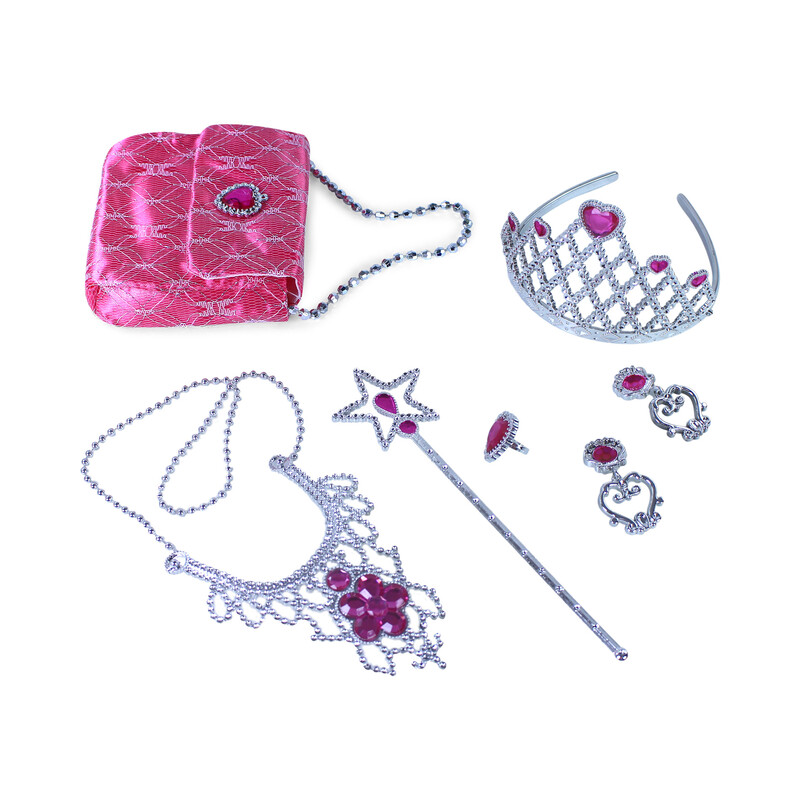 RAPPA - Hercegnő szett táskával rózsaszín