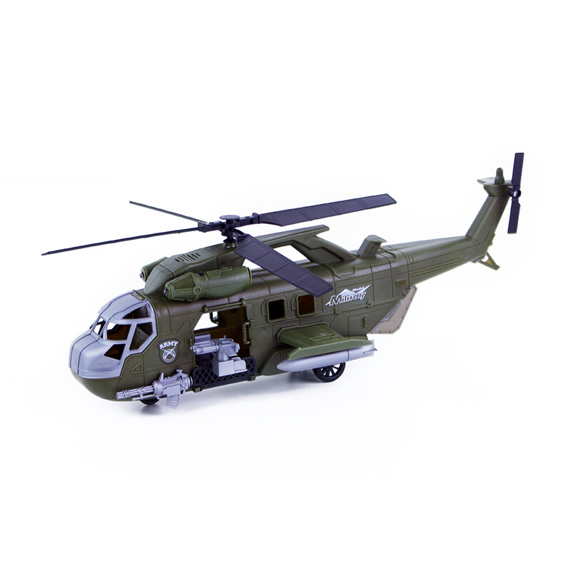 RAPPA - Katonai helikopter hanggal és fénnyel