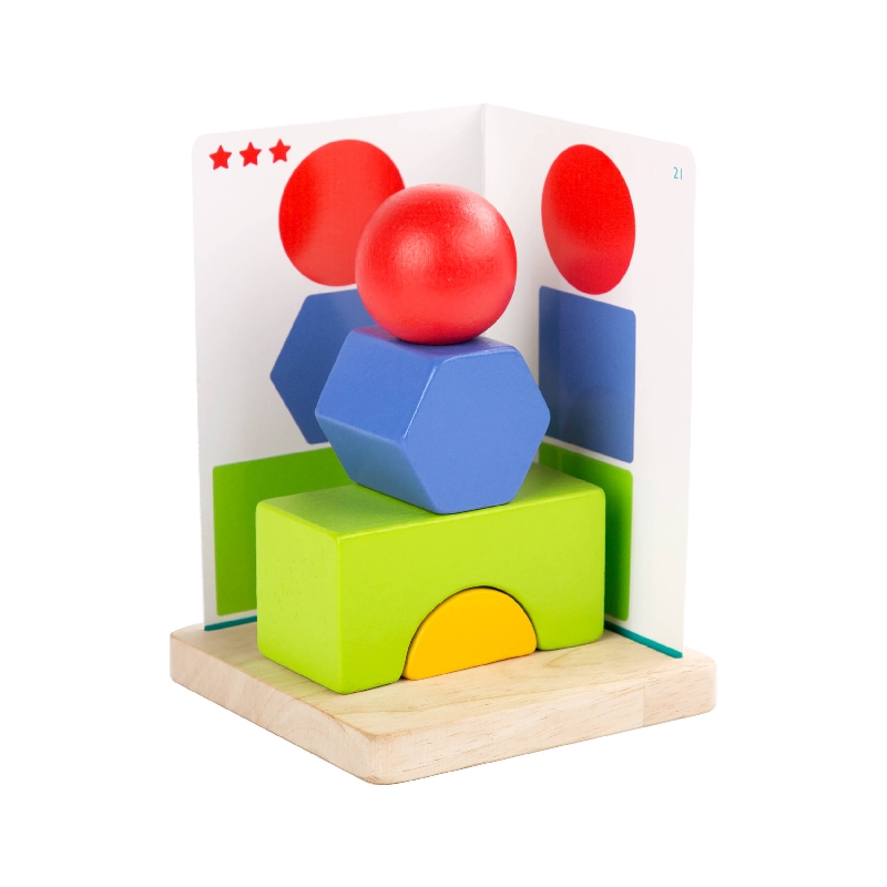 RAPPA - Lucy & Leo 293 Egyszerű geometria - fából készült játék