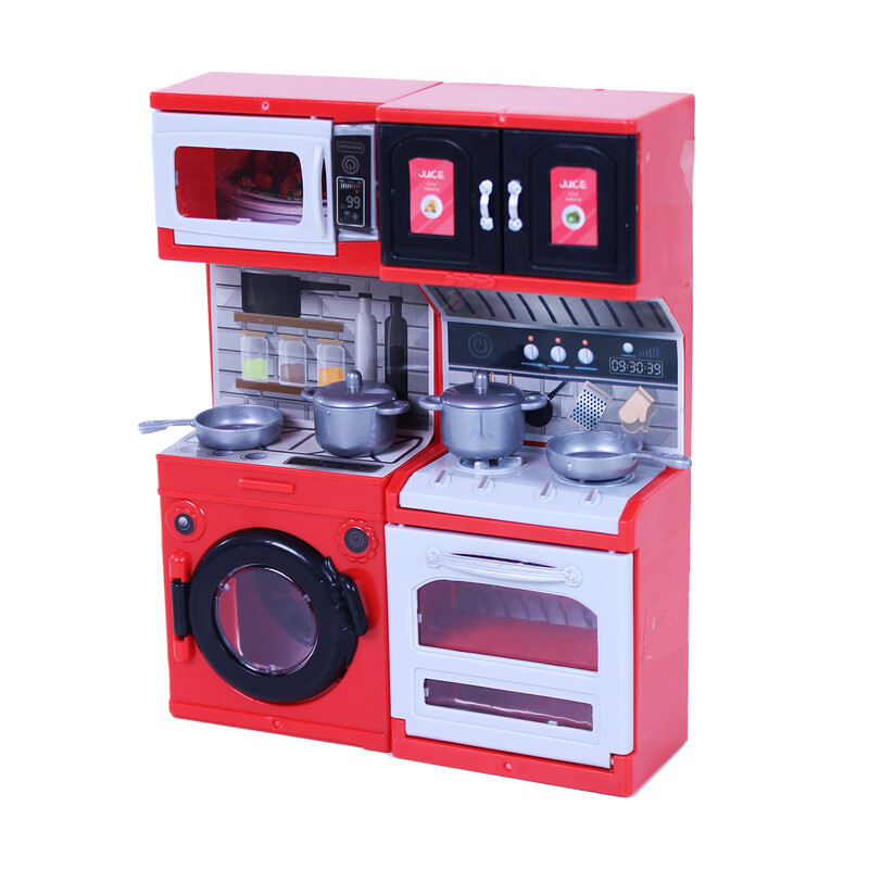 RAPPA - Mini konyhai készlet mosógéppel
