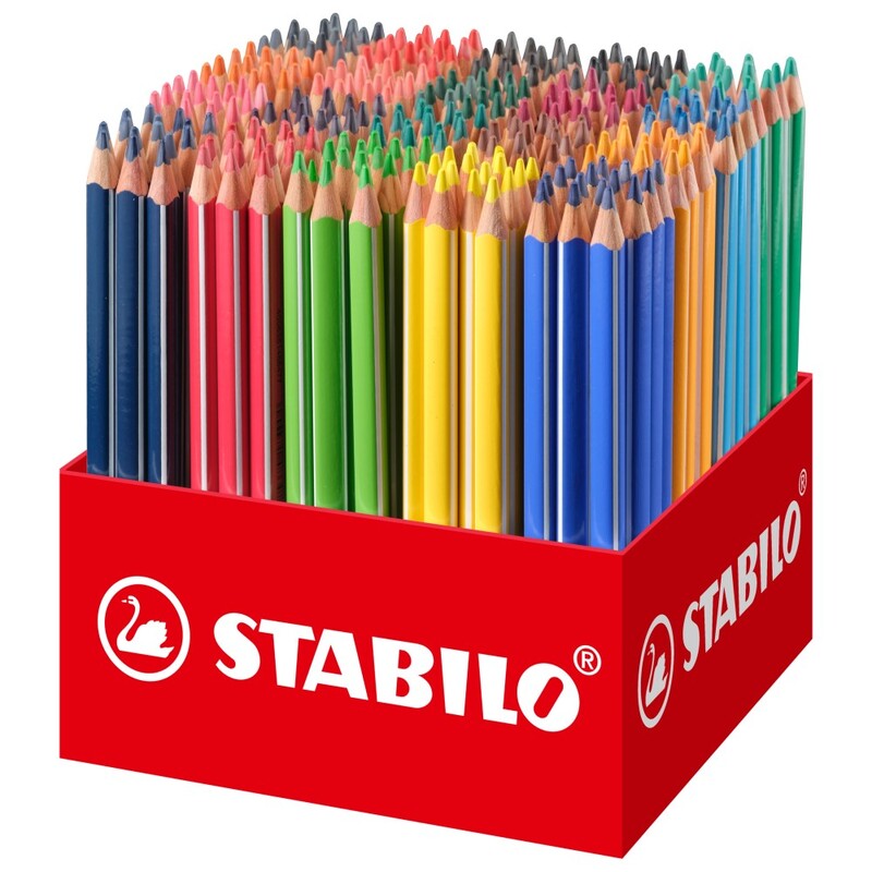STABILO - Trió vastag színes ceruza 300 db - 20 különböző színben