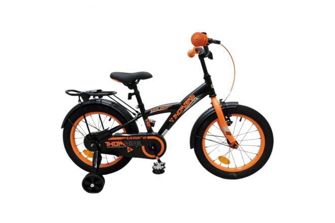 VOLARE - Gyermek kerékpár Volare Thombike - fiú - 16" - fekete narancssárga