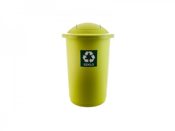 PLAFOR - Különálló hulladékgyűjtő 50L zöld