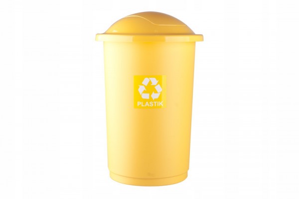 PLAFOR - Különálló hulladékgyűjtő 50l sárga