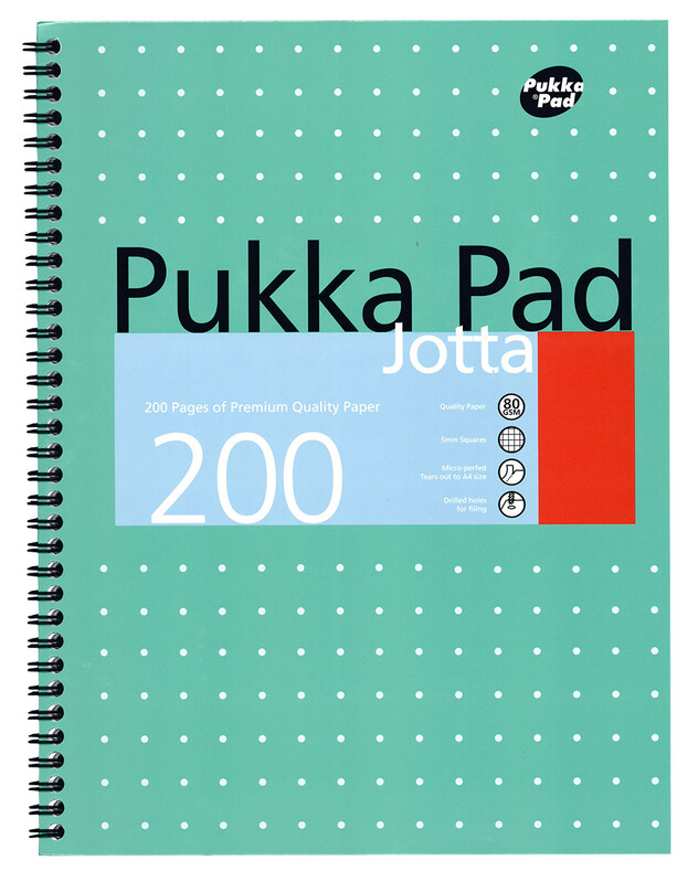 PUKKA - PUKKA Metalic-JM018SQ A4/100l 80g blokk/3