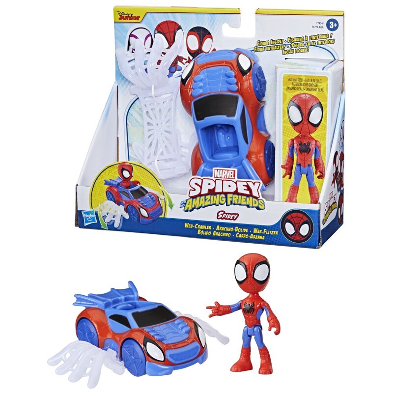 HASBRO - Spider-man spidey and his amazing friends alapjármű