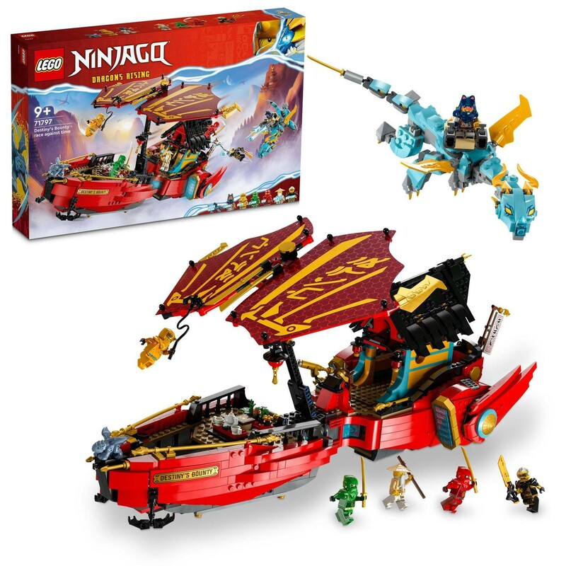 LEGO - NINJAGO 71797 A sors jutalma – Versenyfutás az idővel