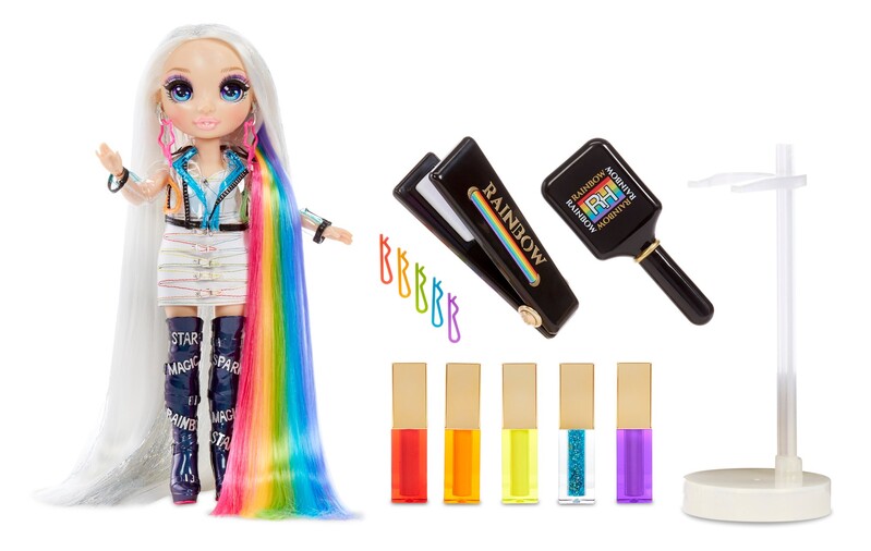 MGA - Rainbow High Hair stúdió babával