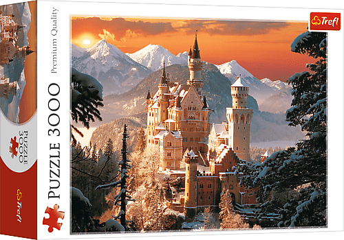 TREFL - Puzzle 3000 - Neuschwanstein téli kastély