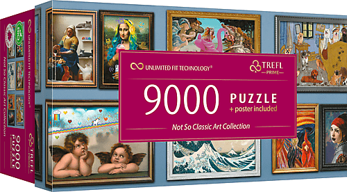 TREFL - Puzzle 9000 UFT - Őrült művészet