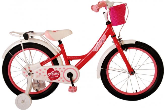 VOLARE - Gyermek kerékpár Volare Ashley - lányok - 18" - Rózsaszín/piros