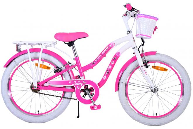 VOLARE - Gyermek kerékpár Volare Lovely - lányok - 20" - Rózsaszín - Két kézifék