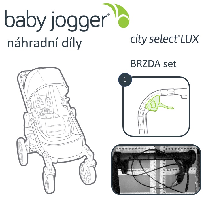 BABY JOGGER - Székkészlet CITY SELECT LUX