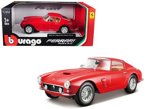 BBURAGO - 1:24 Ferrari 250 GT Berlinetta Red