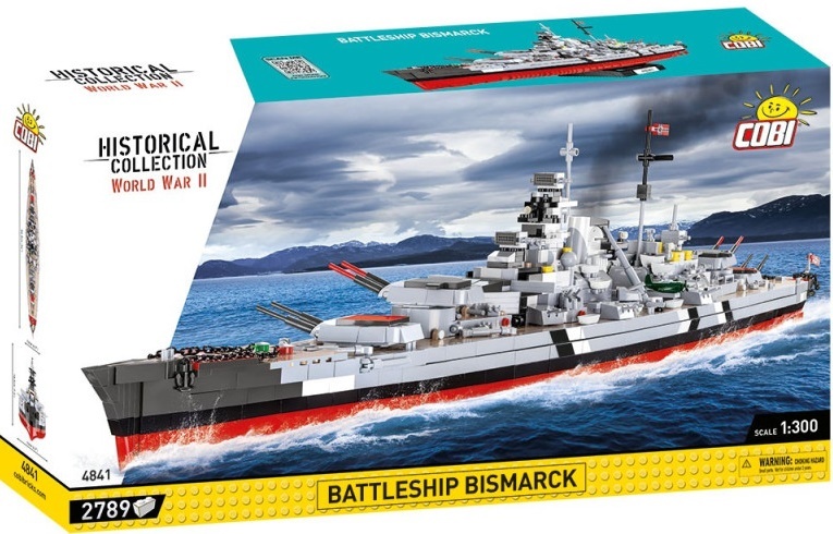 COBI - 4841 II WW Battleship Bismarck