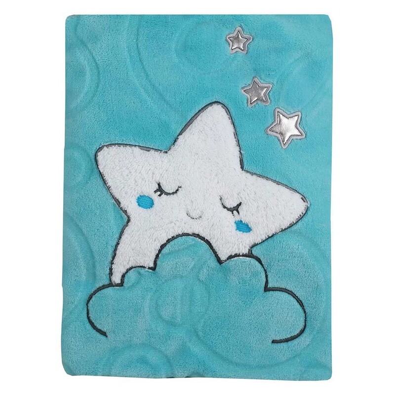 KOALA - Gyerek pléd Sleeping Star turquoise