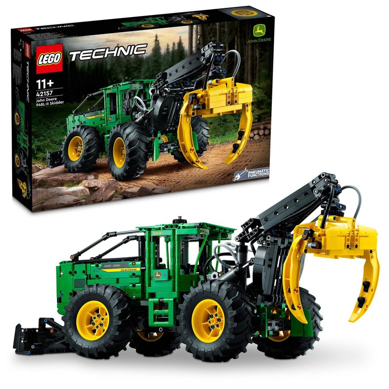LEGO - Erdei traktor John Deere 948L-II