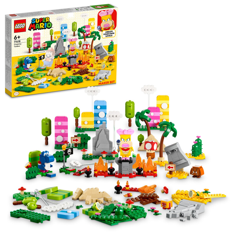 LEGO - Super Mario 71418 Készlet alkotóknak – kreatív doboz