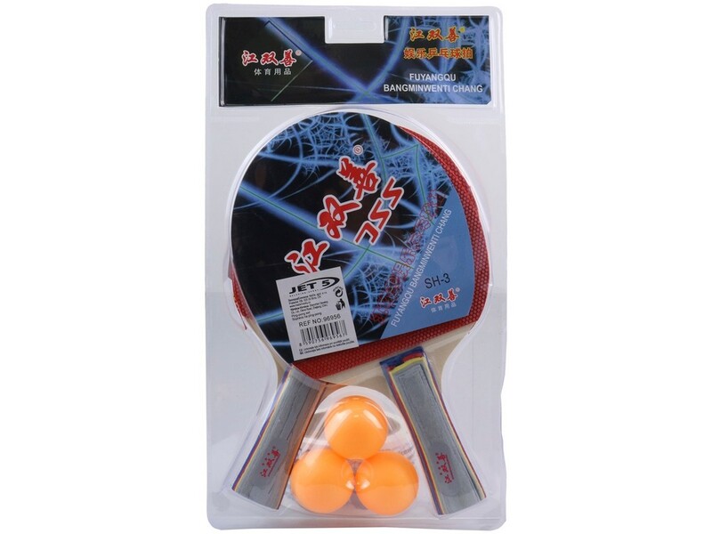 MADE - Pingpongütő készlet 3 labdával