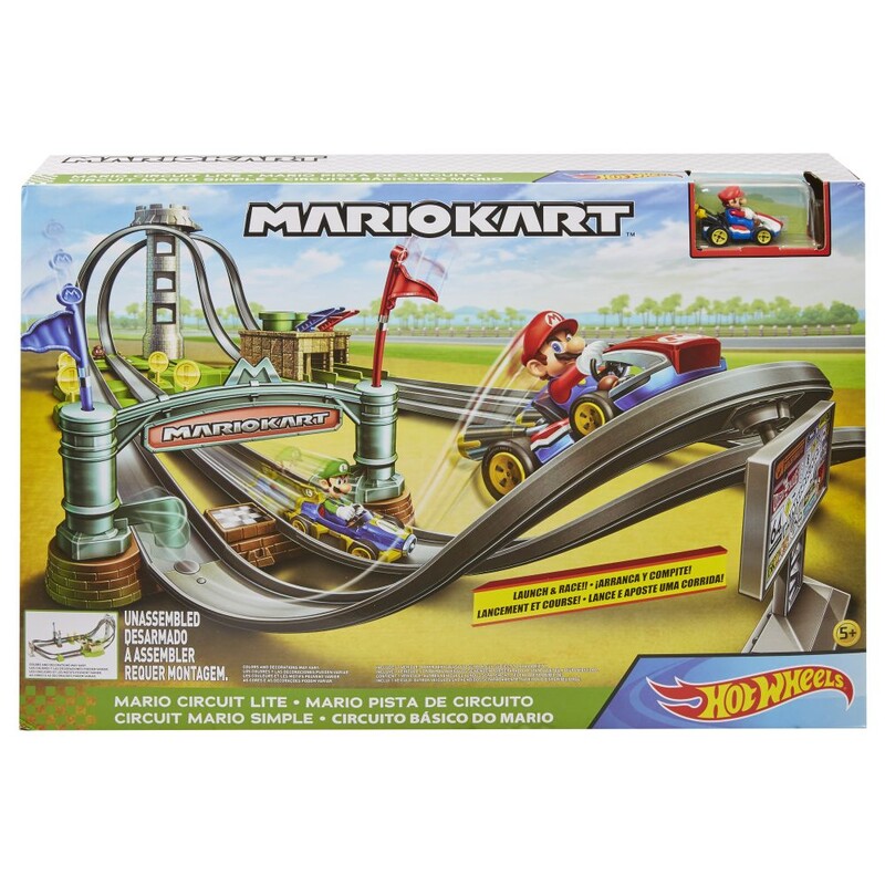 MATTEL - Hot Wheels Mario Kart Dupla verseny körpálya