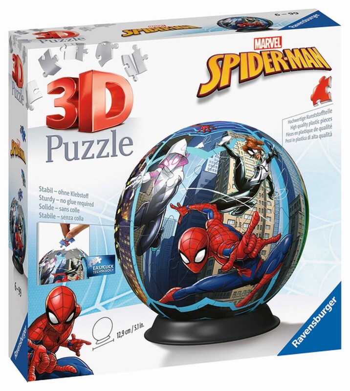 RAVENSBURGER - Puzzle-Ball Spiderman 72 darab