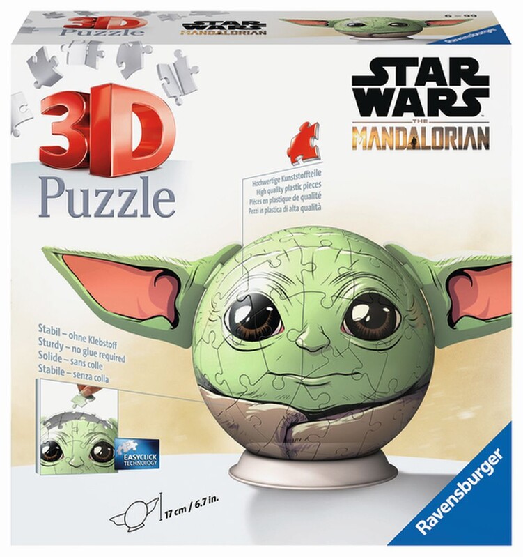 RAVENSBURGER - Puzzle-Ball Star Wars: Baby Yoda füllel 72 darab
