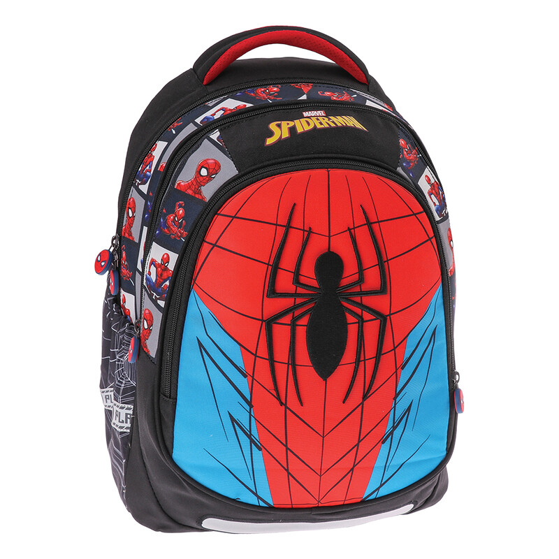 PLAY BAG - Iskolai hátizsák MAXX Anatómiai - Spider Man MARK