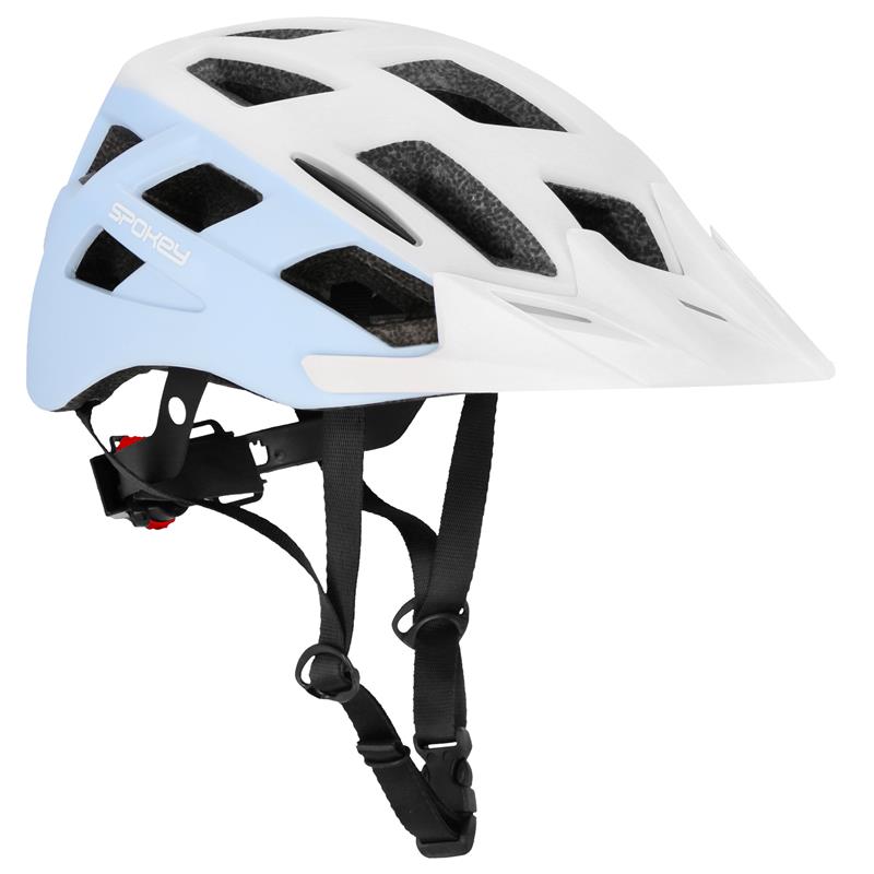SPOKEY - POINTER Kerékpáros sisak LED villogóval
