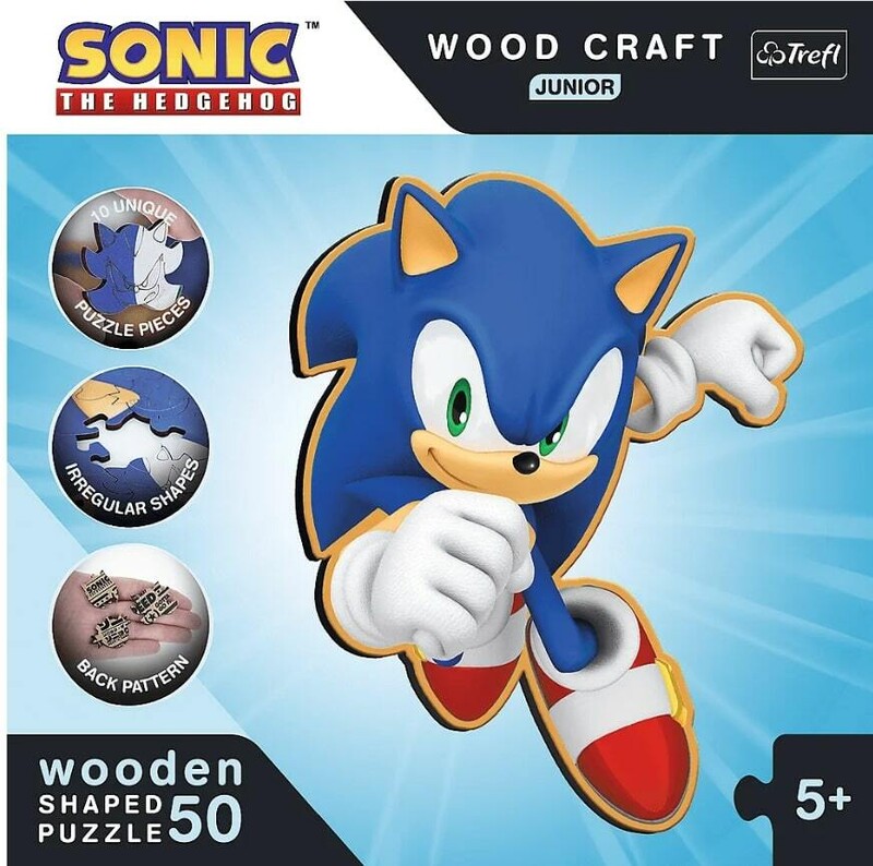 TREFL -  Wooden puzzle Junior 50 darab - Smart Sonic