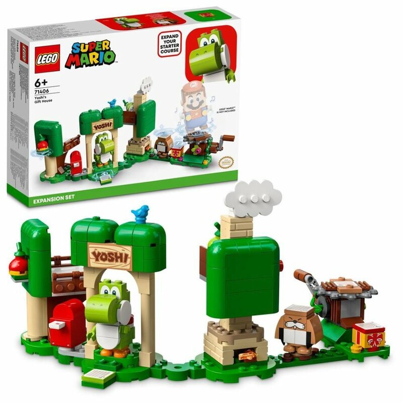 LEGO - Super Mario71406 Yoshi ajándékok háza – kiegészítő készlet