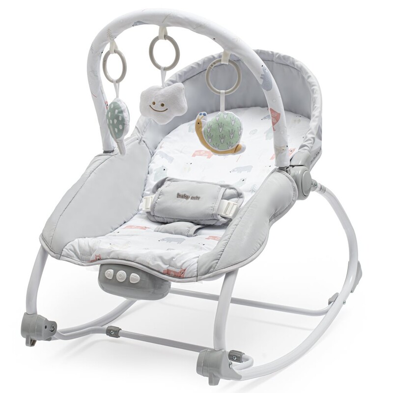 BABY MIX - Multifunkcionális baba hinta pihenőszék csiga