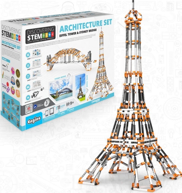 ENGINO - STEM ÉPÍTÉSZETE: Eiffel-torony és Sydney-híd