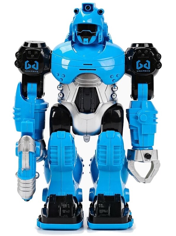 LAMPS - Robot Thunderbolt kék efektusokkal 25cml