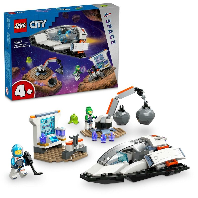 LEGO -  City 60429 Űrhajó és aszteroida felfedezése