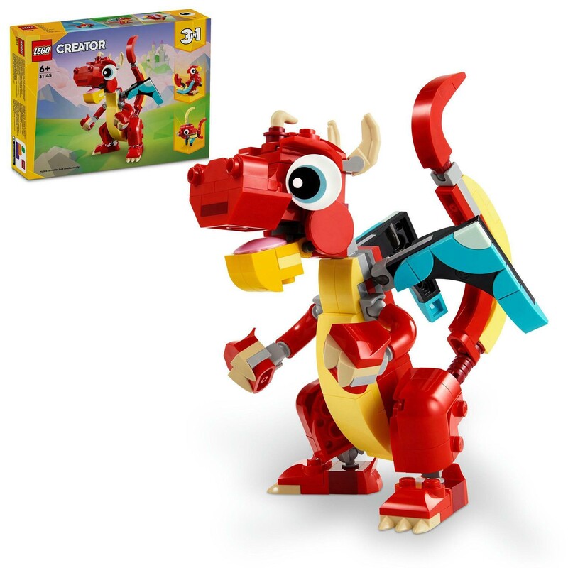LEGO -  Creator 3 az 1-ben 31145 Red Dragon