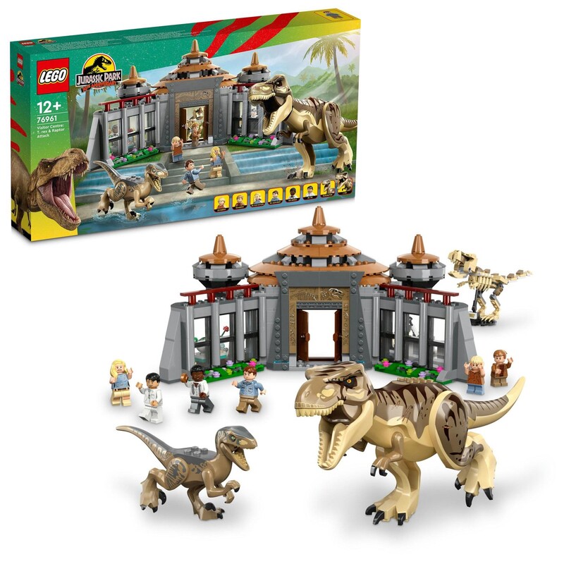 LEGO - Látogatóközpont: a T-rex és a ragadozó támadása